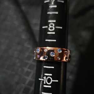 Elegant Multi-Color Stone Ring